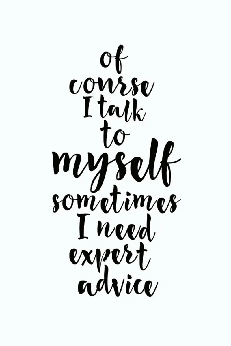 Expert advice poster con telaio in legno da FUNKE Lifestyle GmbH
