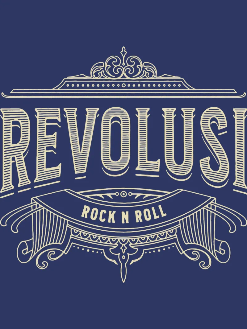 Rivoluzione rock n roll pellicola backlit da Gunawan Rb