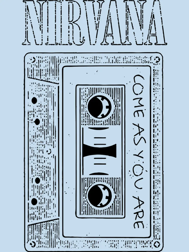 Come As You Are Cassette plexiglass da Gunawan Rb