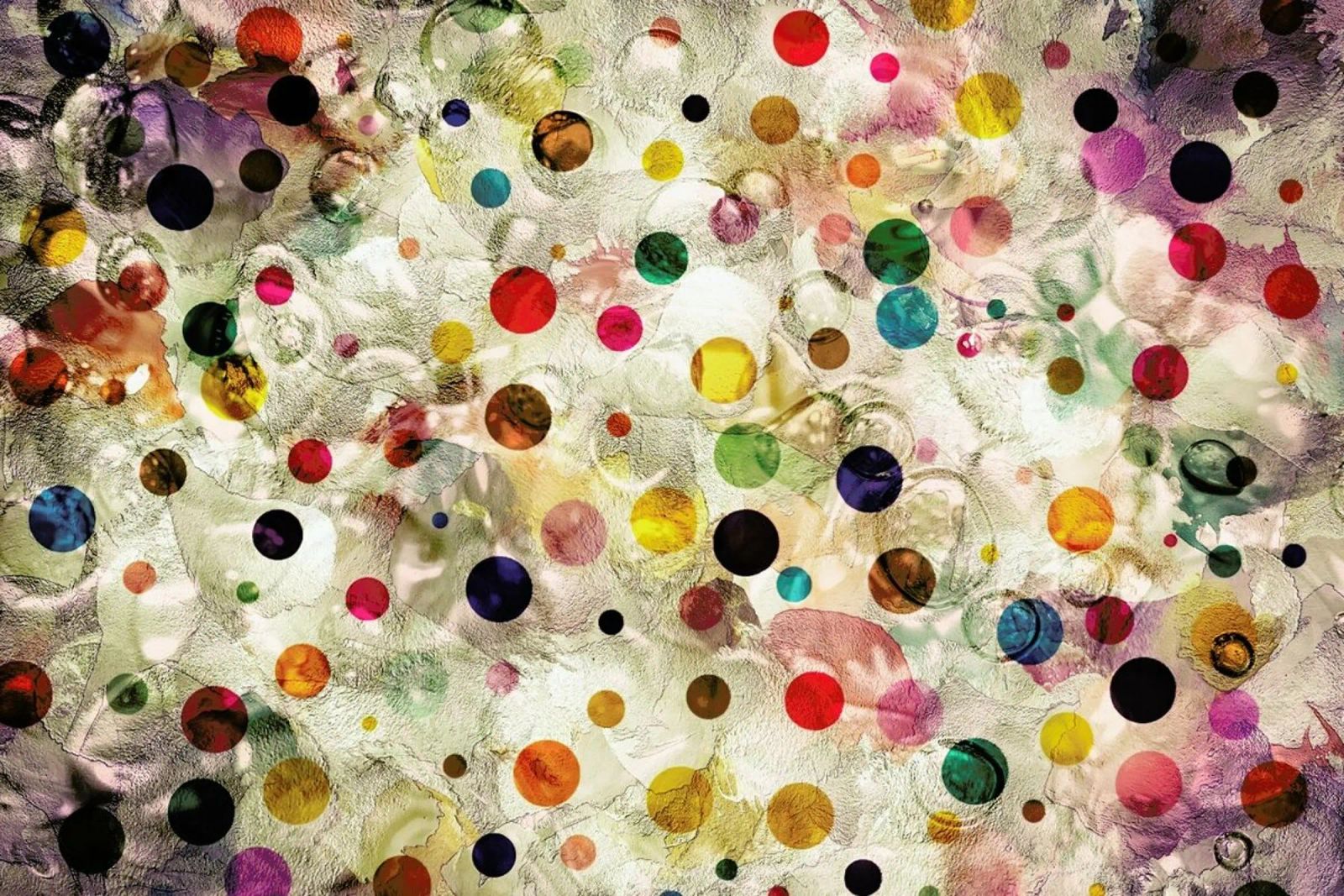 Bubbles N Candy Leinwand von In Full Color
