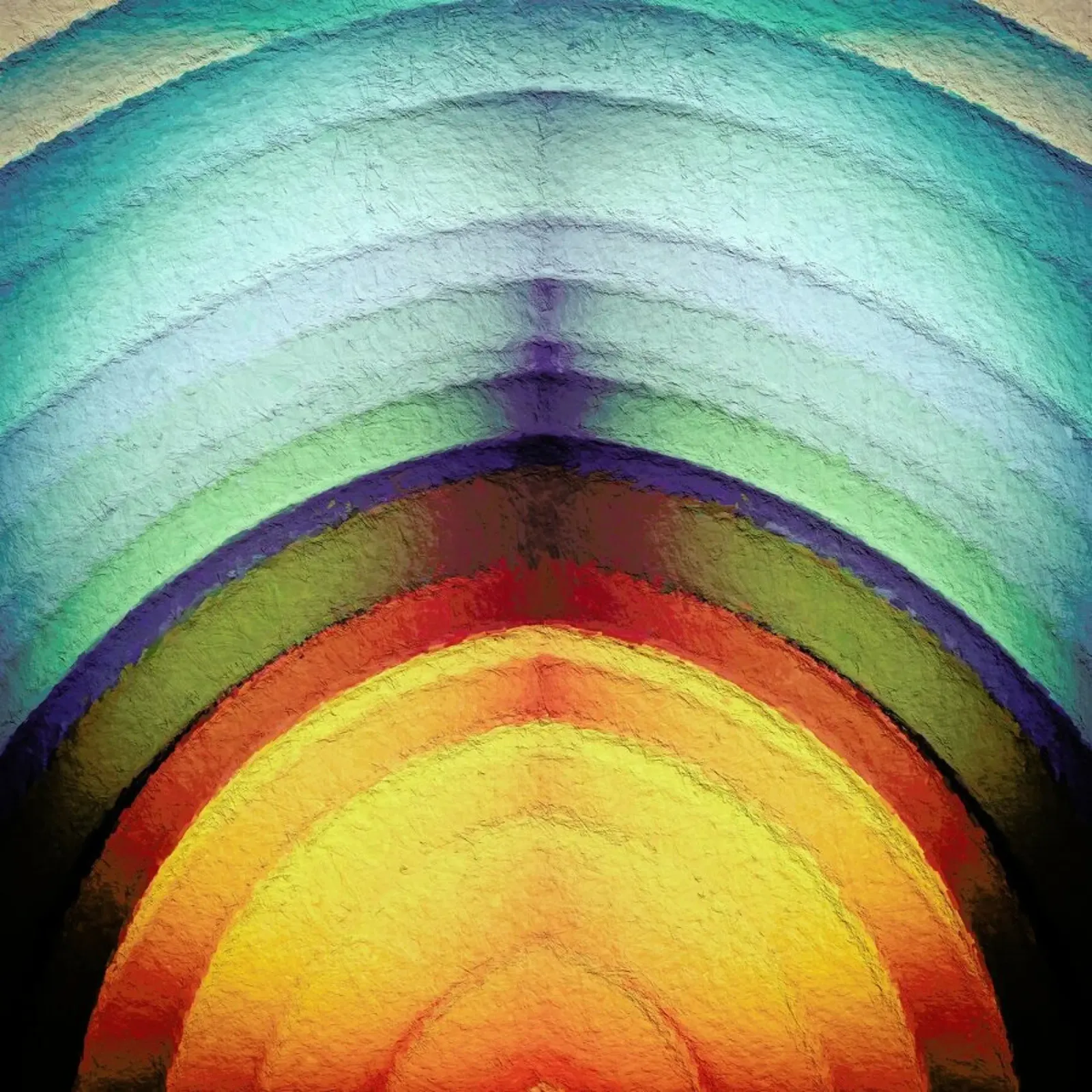 Earth poster con telaio in alluminio da In Full Color