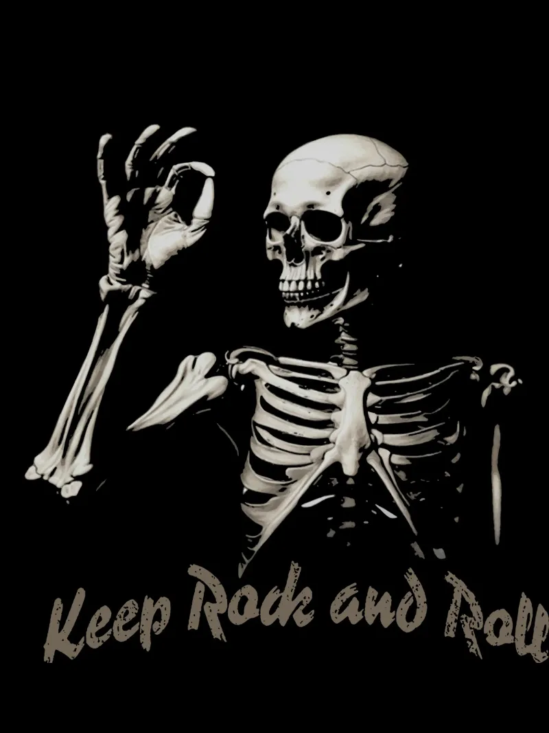 Keep Rock and Roll OK Hahnemühle von Gunawan Rb
