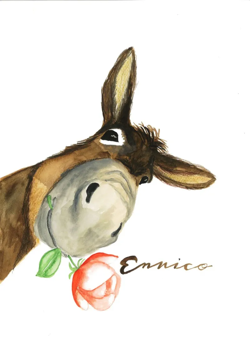 Emilios Friend Enrico plexiglass da Nathys_illustration