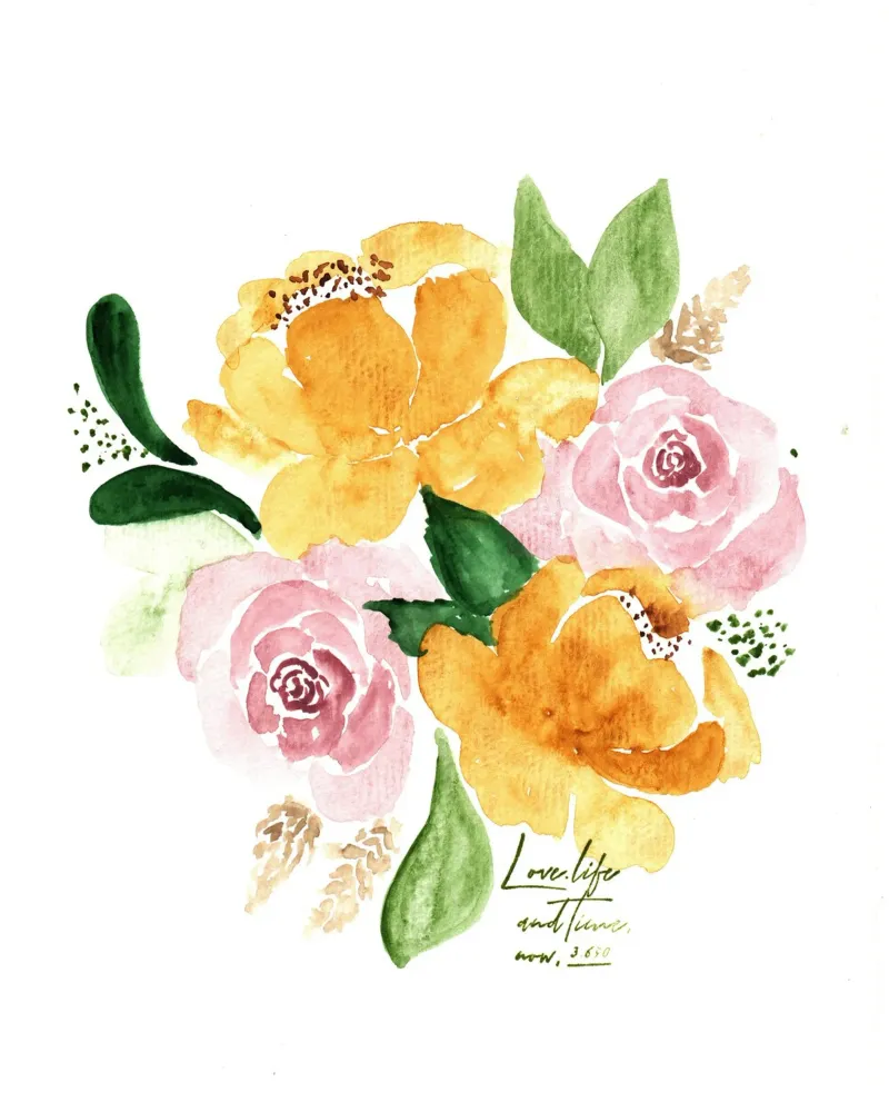 Sommerglück carta hahnemühle da Nathys_illustration