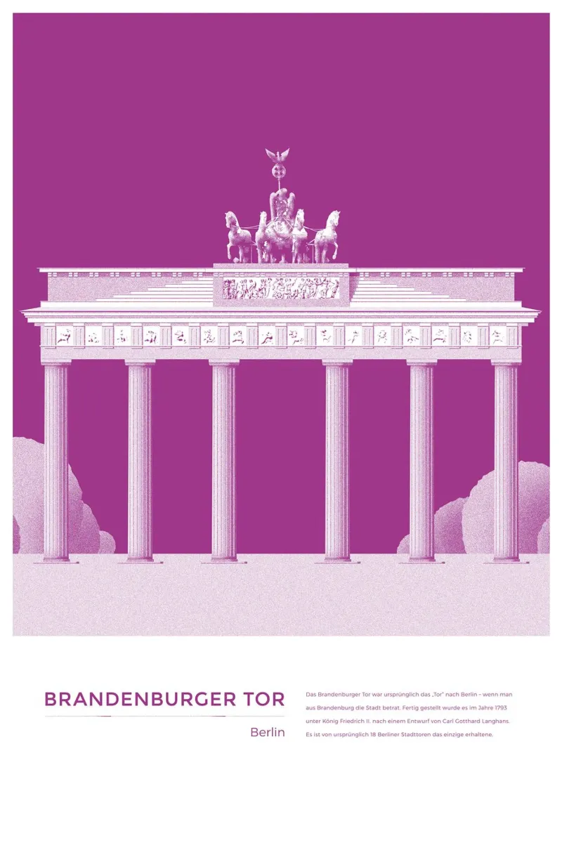 Michael Kunter - Berlin Brandenburger Tor plexiglass da The Artcircle