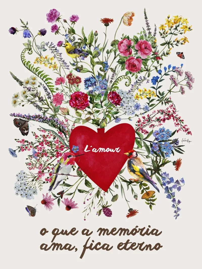 What memory loves is eternal canvas by Ana Paula Hoppe