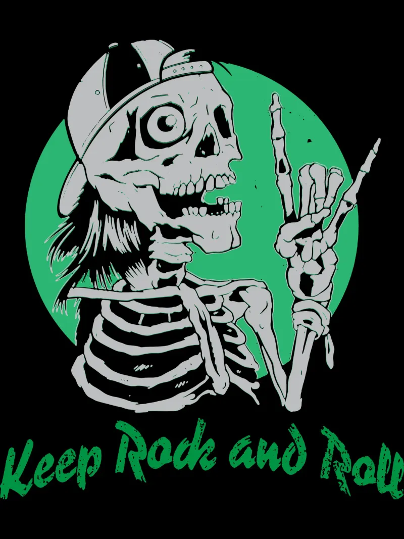 Keep Rock and Roll alu-dibond by Gunawan Rb