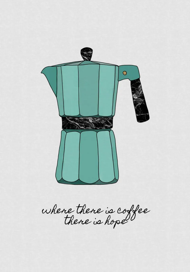 Dove c'è il caffè carta hahnemühle da Orara Studio