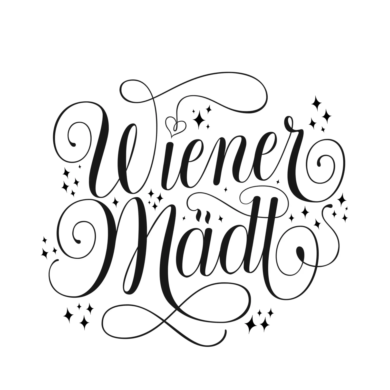 Weense meisjes opgelet. Hier is jullie ontwerp. canvas van CalliLetters