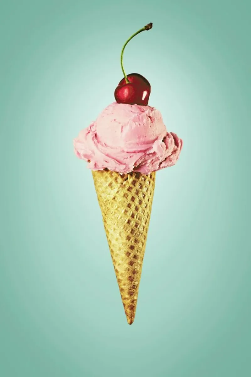 I Love Cherry Ice Cream poster by neon* fotografie
