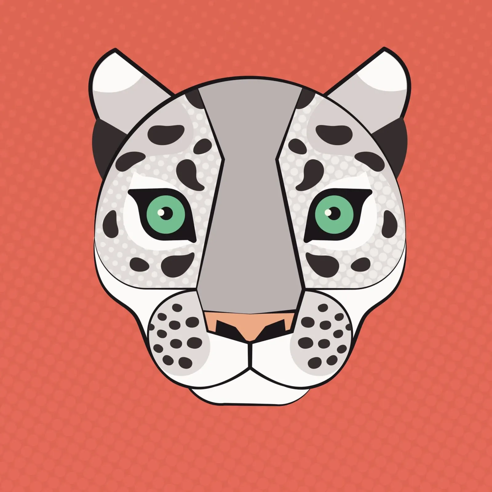 Snow Leopard pellicola backlit da Lidia Blomgren