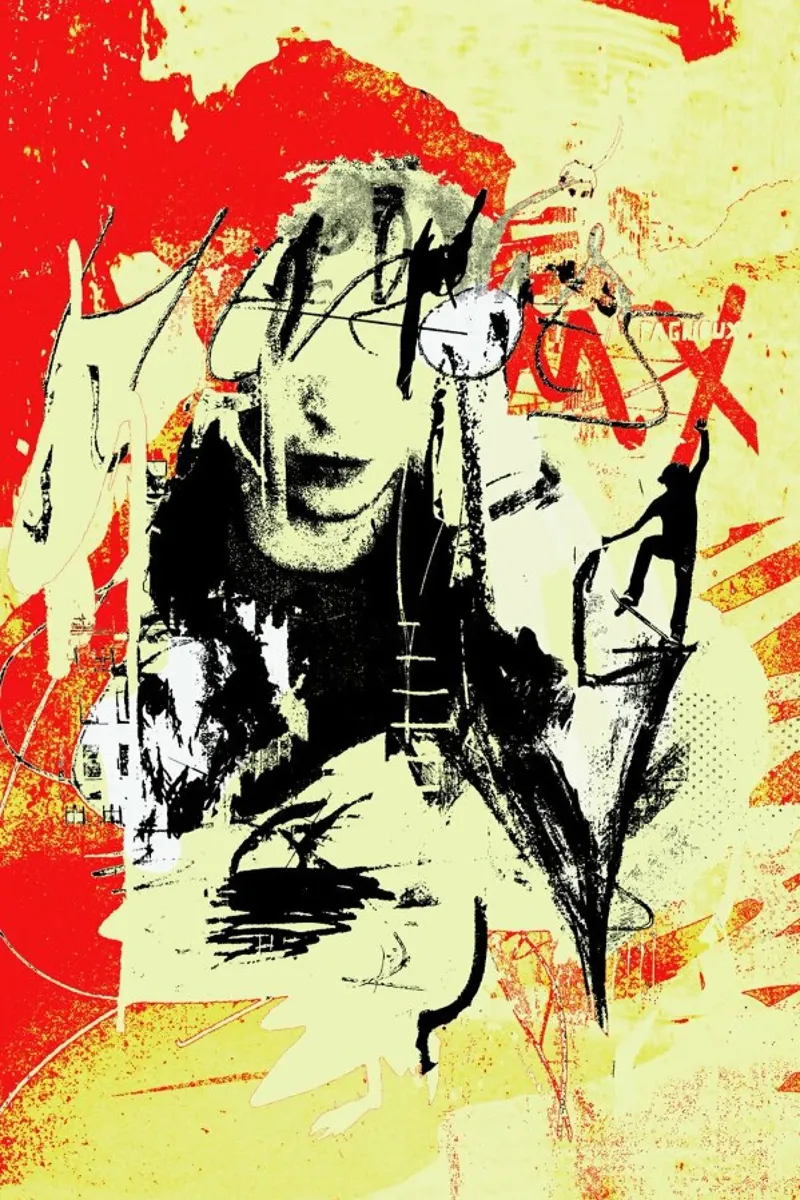 Punk Hero 2 pellicola backlit da Sandrine Pagnoux