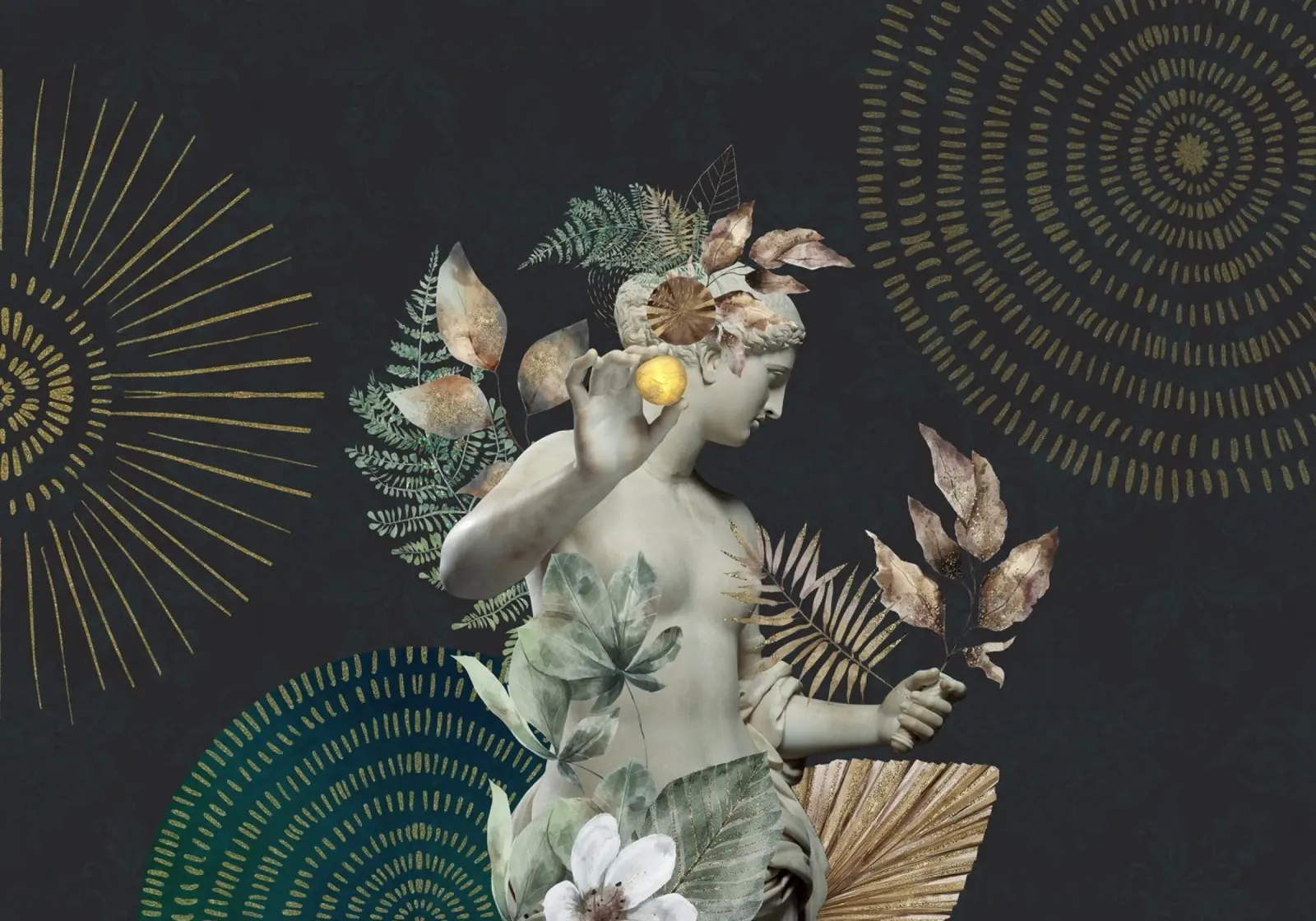 Omaggio al potere femminile: Sovranità aggraziata poster da Andrea Haase Vintage World