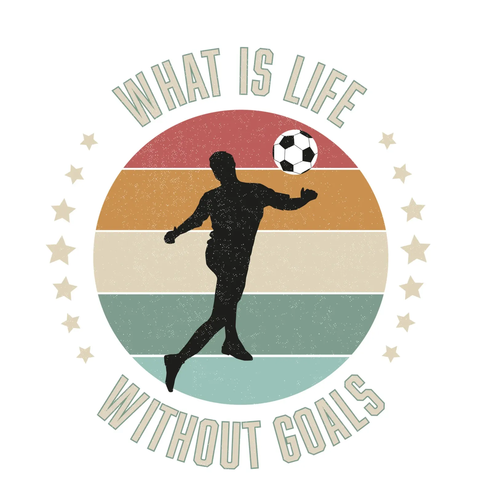 Calcio: una vita senza obiettivi - inimmaginabile pellicola backlit da CalliLetters