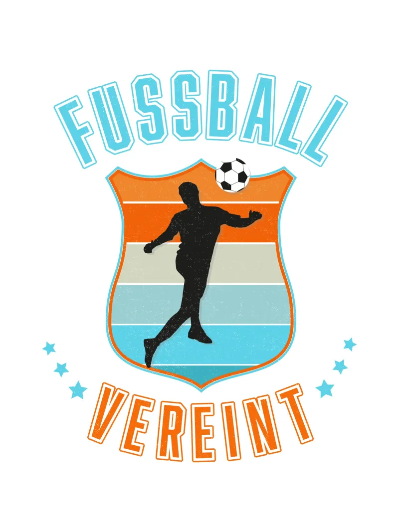 Il calcio unisce. Una frase bella e stimolante. poster con telaio in plastica da CalliLetters