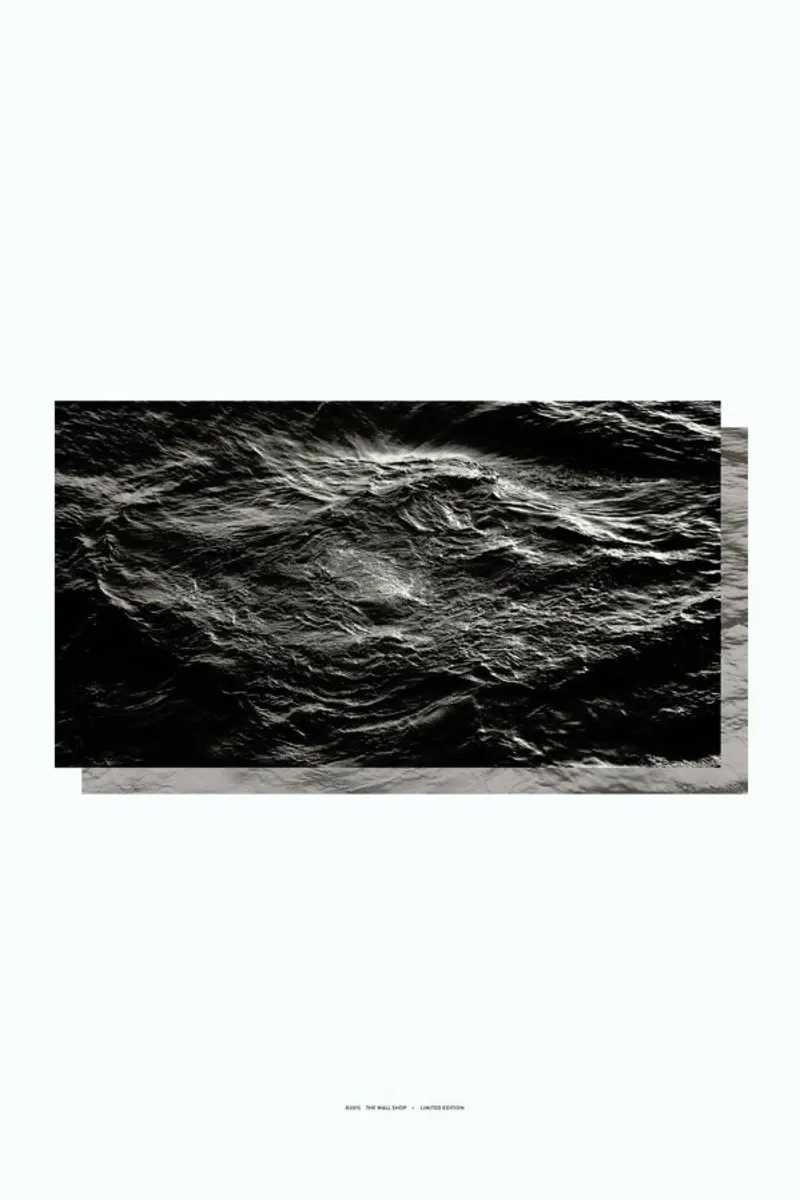 Storm poster con telaio in alluminio da The Wall Shop