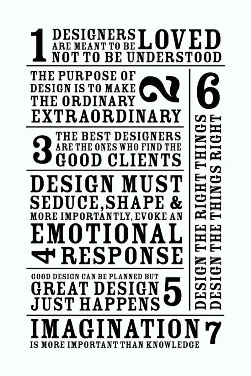 7 Rules carta hahnemühle da Mr Cup