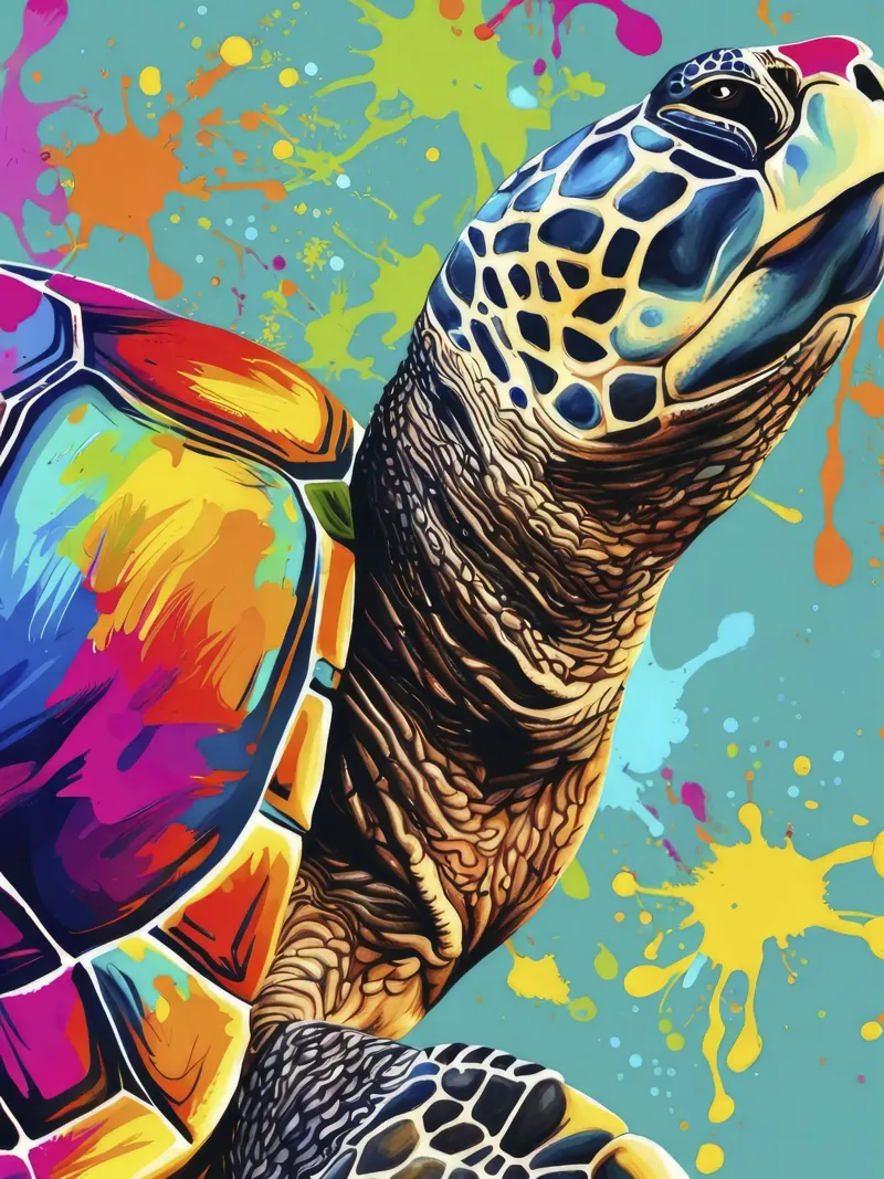 Sea Turtle poster da Artsy Bessy
