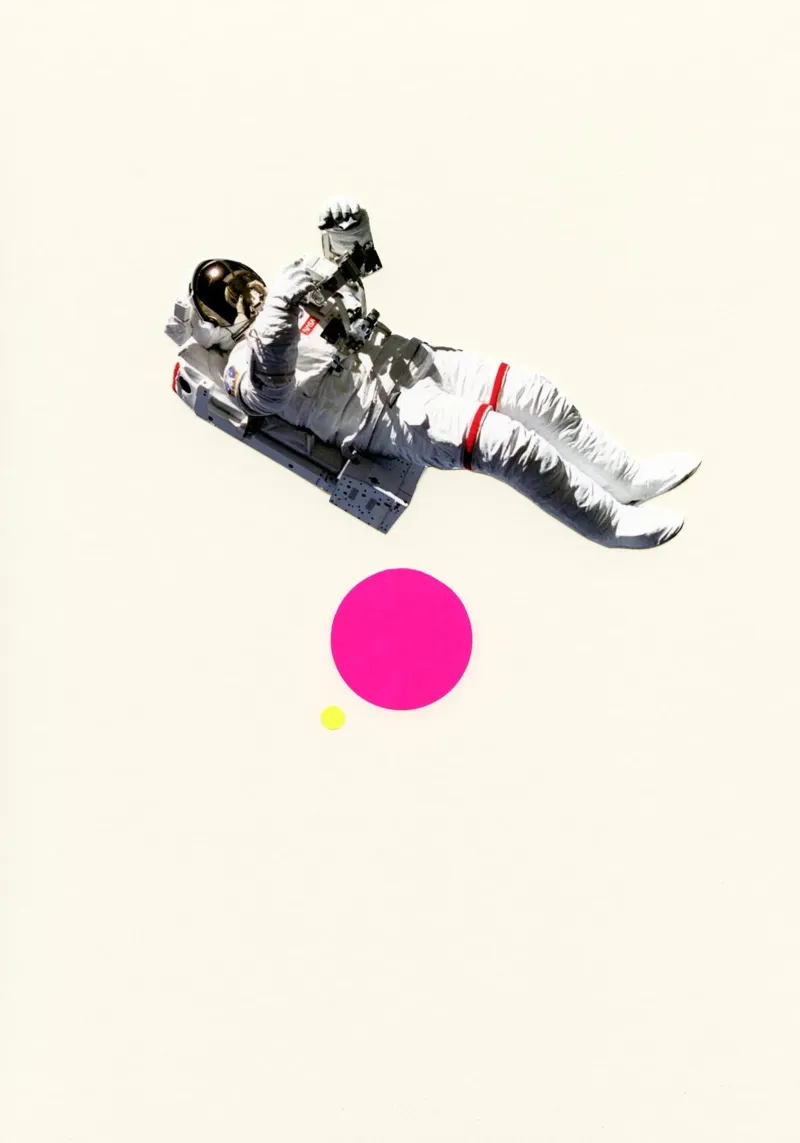 Float hahnemühle by Cassia Beck Collage