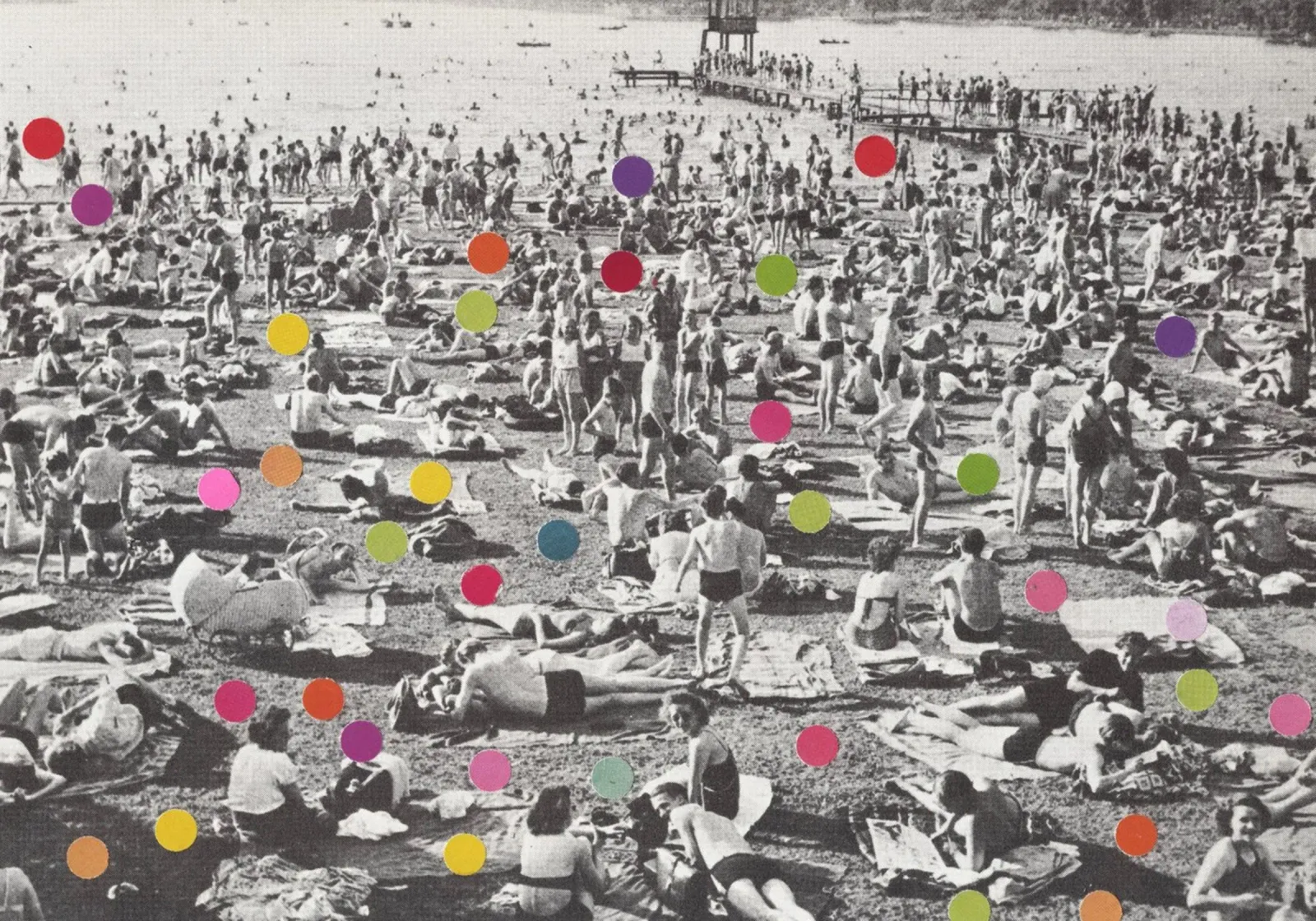Un buon posto carta hahnemühle da Cassia Beck Collage