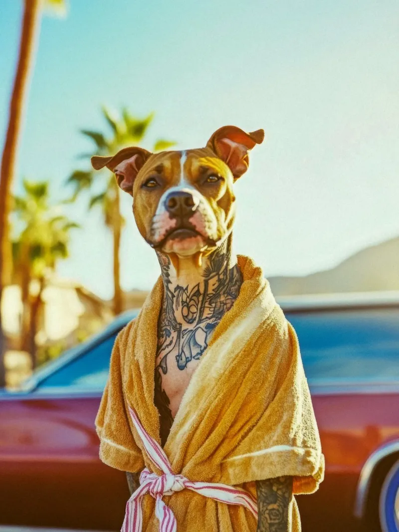 Milo pellicola backlit da Affiches Chien Originales – Dogland