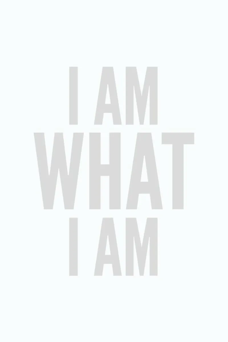 What I Am pannello forex da Mottos by Sinan Saydik