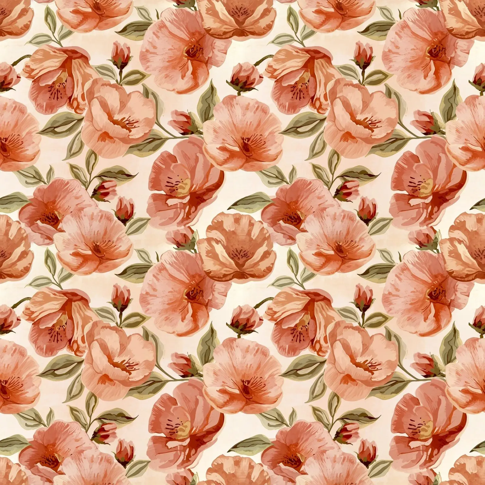 Peachy Botanical alluminio dibond da AzStore11