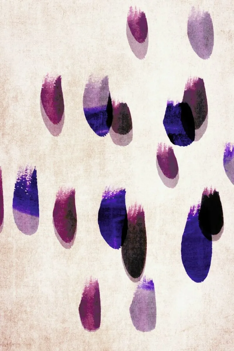 Painted Dots 2 alluminio dibond da IRIS LEHNHARDT FINE ART