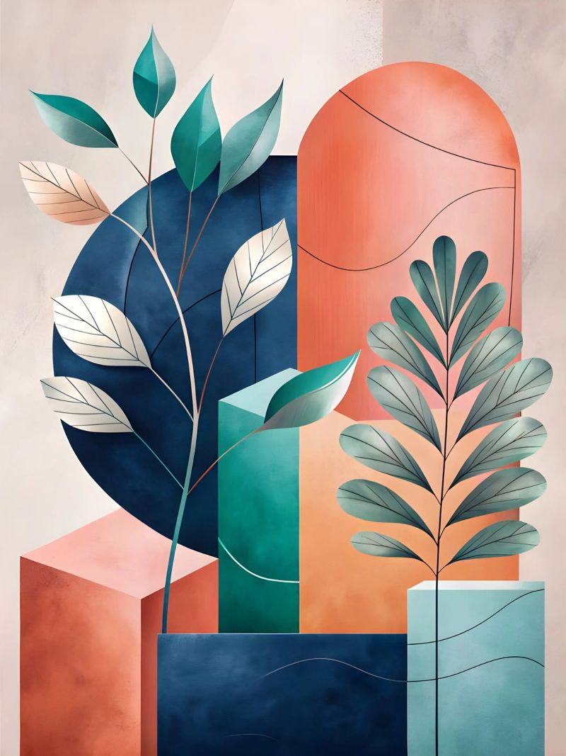 L'harmonie de la nature poster de Artistic-shop