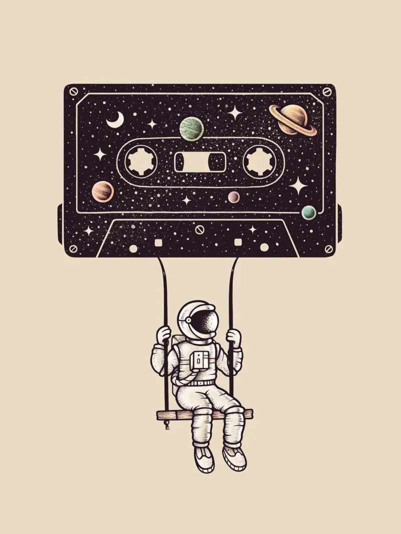 Enkel Dika - Nostalgic Trip alluminio dibond da The Artcircle
