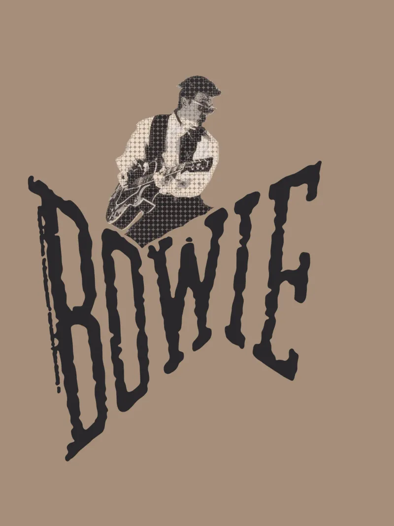 Salto di David Bowie pellicola backlit da Gunawan Rb