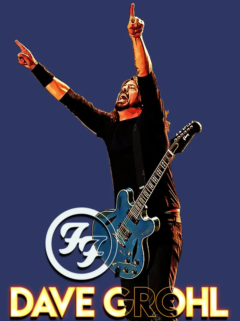 Dave Grohl carta hahnemühle da Gunawan Rb