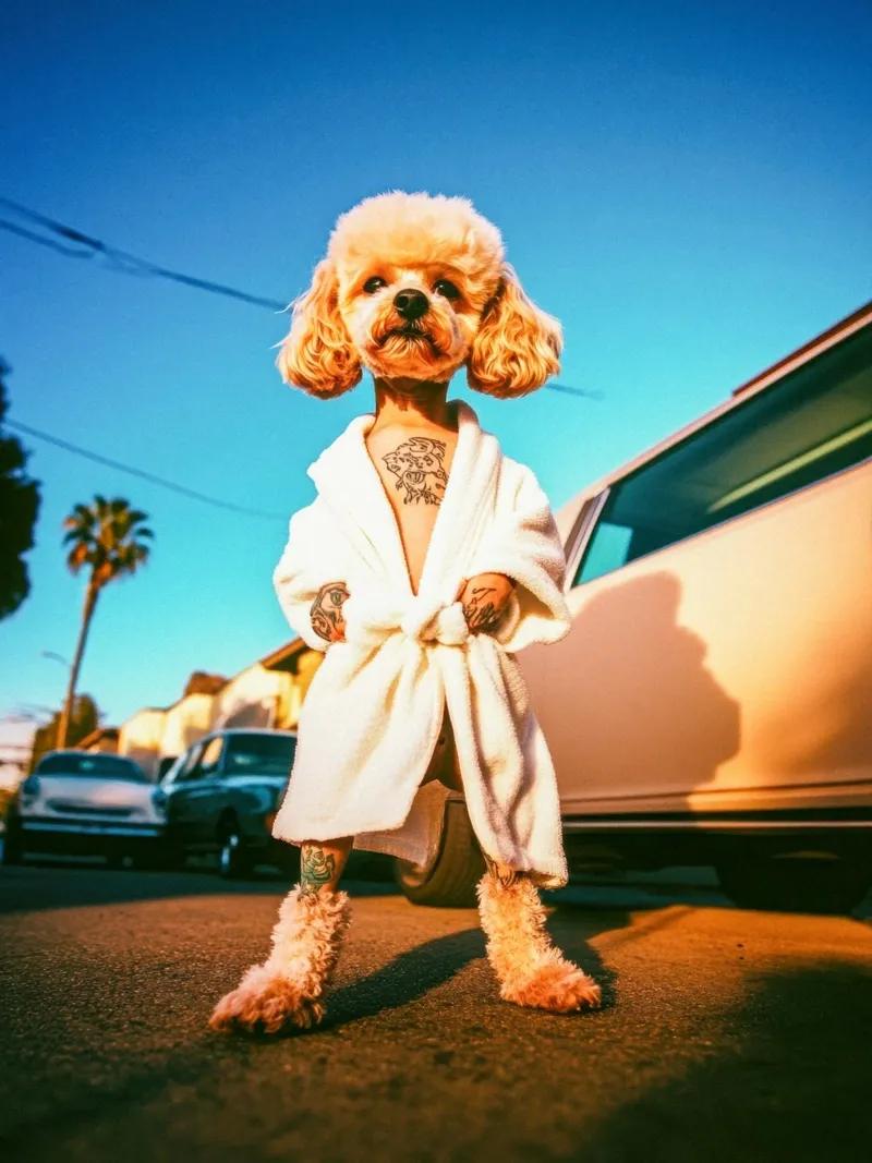 Jaxon pellicola backlit da Affiches Chien Originales – Dogland
