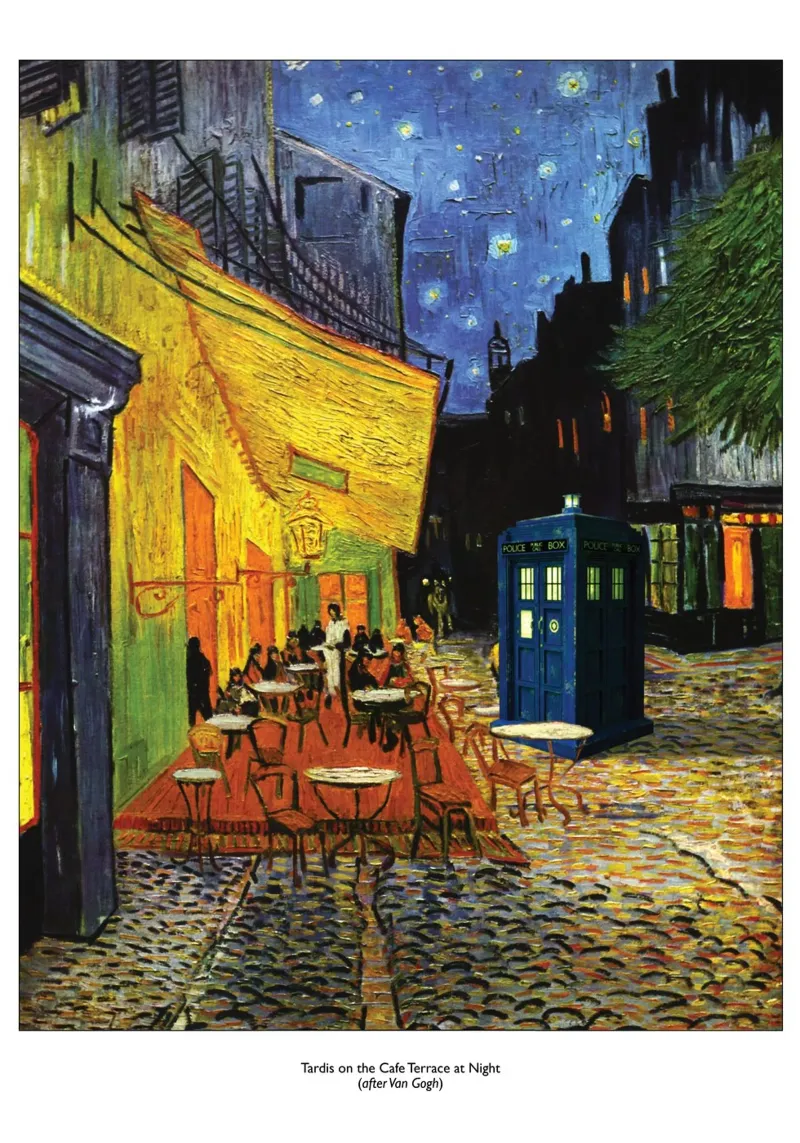 Sci Fi Mashup Print - Van Gogh acrylic glass by Mashtup