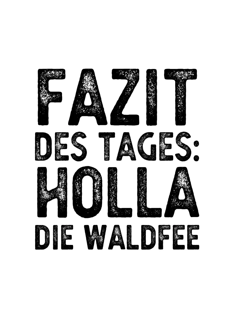Fazit des Tages pellicola backlit da BAINAI