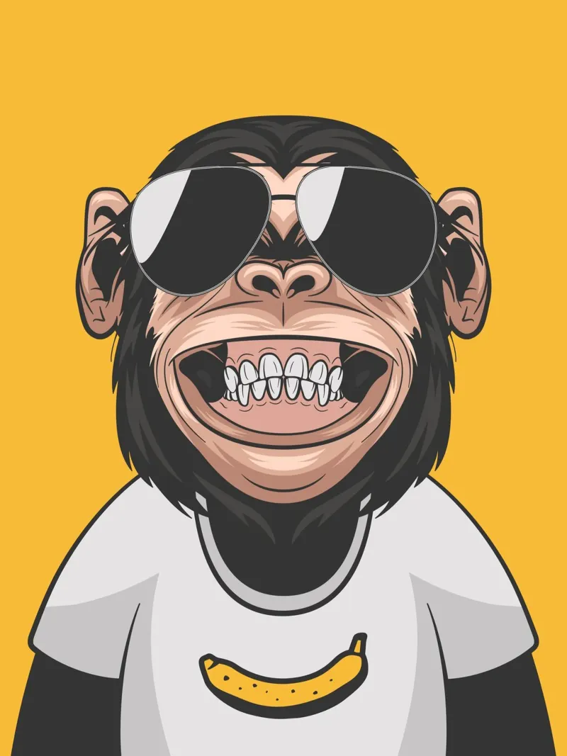 Smile! alluminio dibond da Artsy Bessy