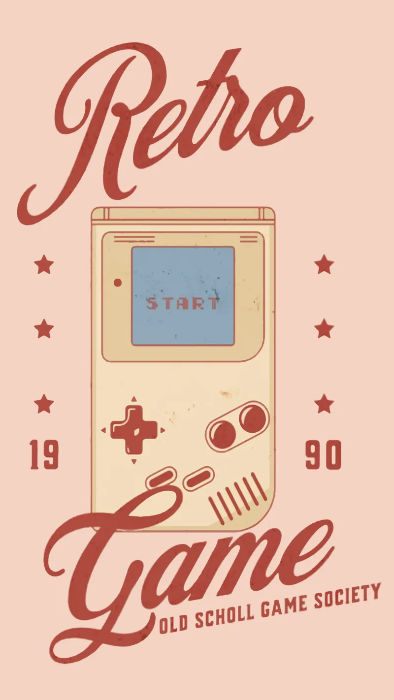 Retro Gamer pellicola backlit da Gunawan Rb