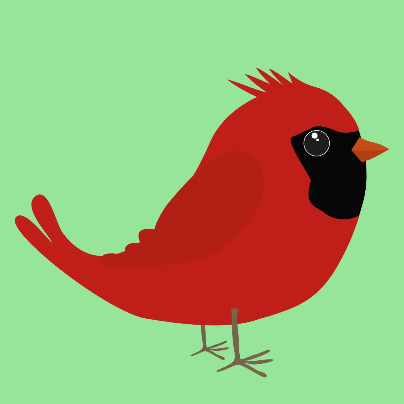 Mignon cardinal du Nord hahnemühle de BwiseLizzy