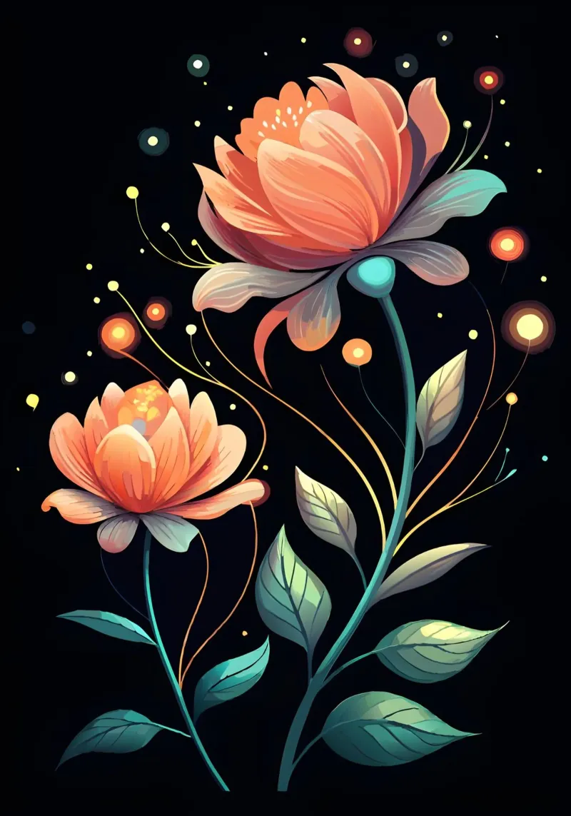 Fiori celesti carta hahnemühle da Artistic-shop