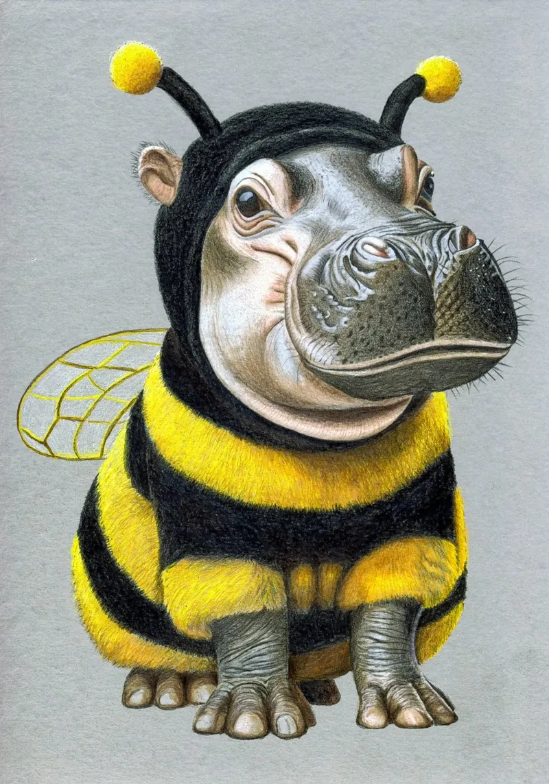 Bee Yourself pellicola backlit da Graphit und Farbe