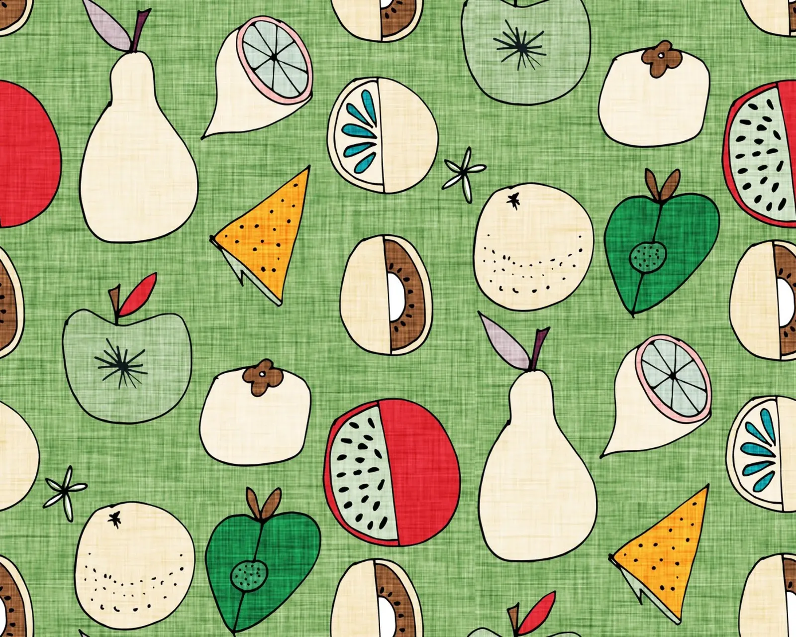 Pop Fruit Mod Green pellicola backlit da susanacosta