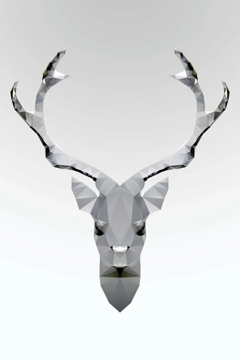 Geo White Deer pellicola backlit da Three Of The Possessed