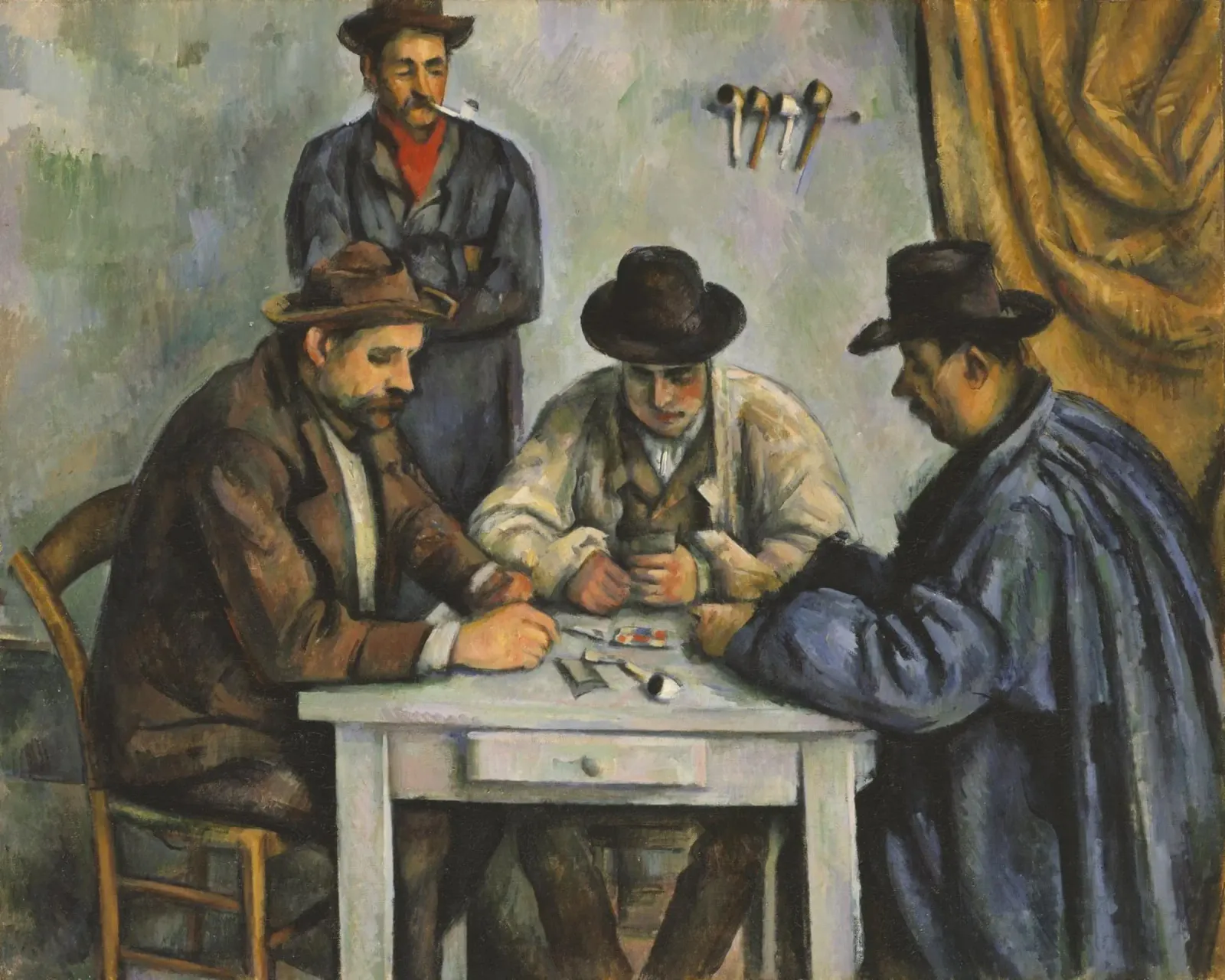 Paul Cézanne - I giocatori di carte, 1893 carta hahnemühle da Timeless Artworks