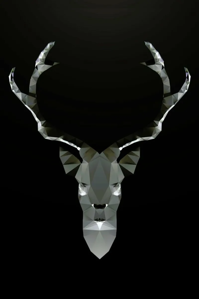 Geo Black Deer forex plate by Three Of The Possessed
