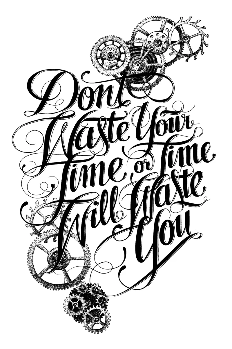 Non sprecate il vostro tempo a scrivere a mano pellicola backlit da The True Type