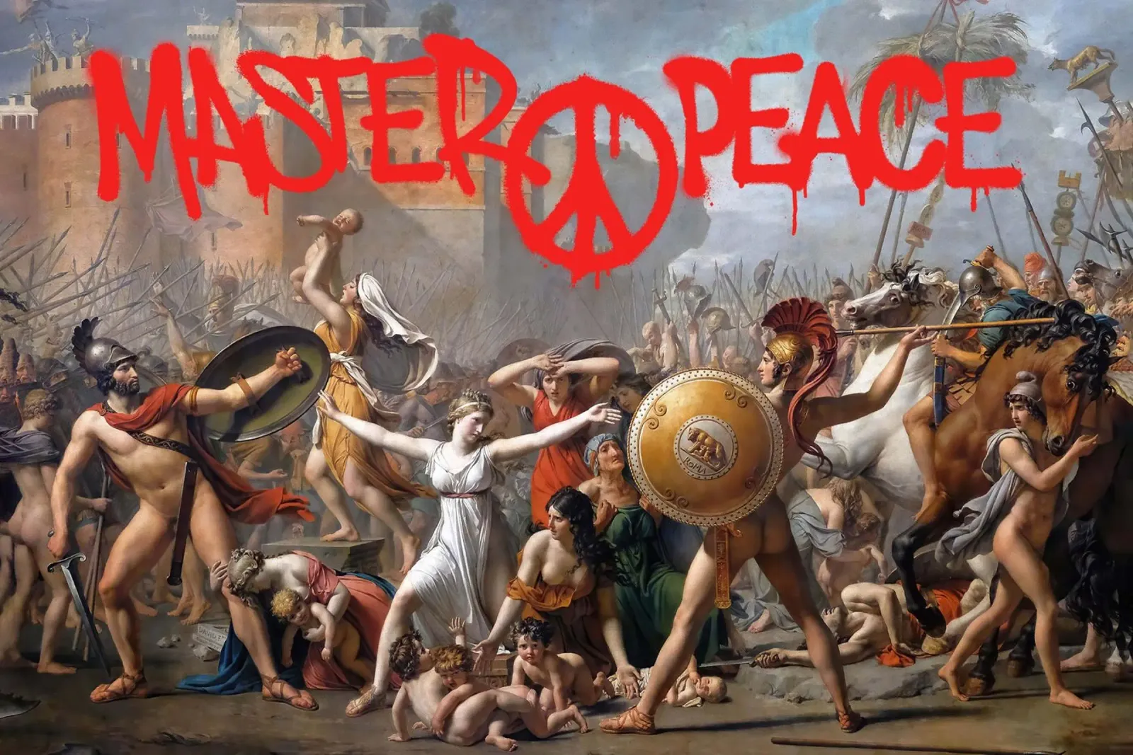 Masterpeace poster con telaio in plastica da Dikhotomy