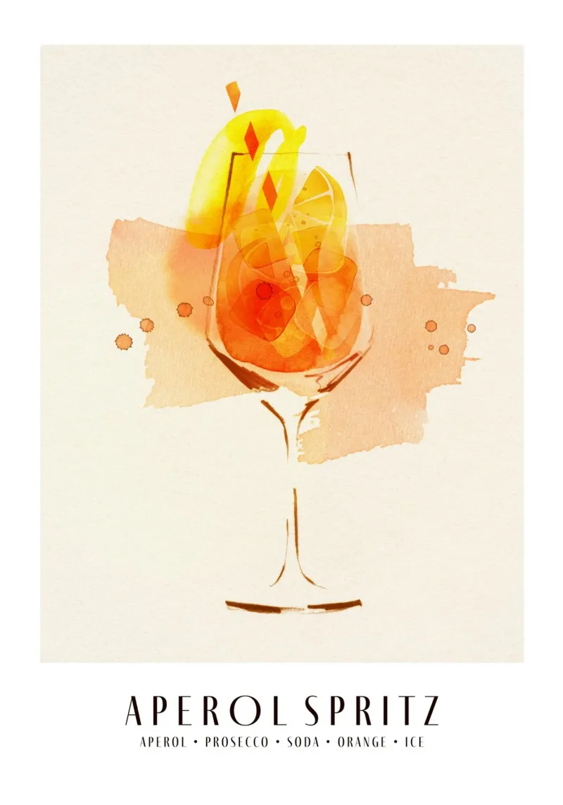 Aperol Spritz pellicola backlit da Ekaterina Koroleva