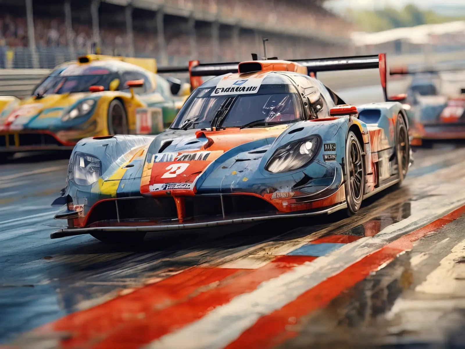24 ore di lemans pellicola backlit da 🎁 ARTVI-SHOP