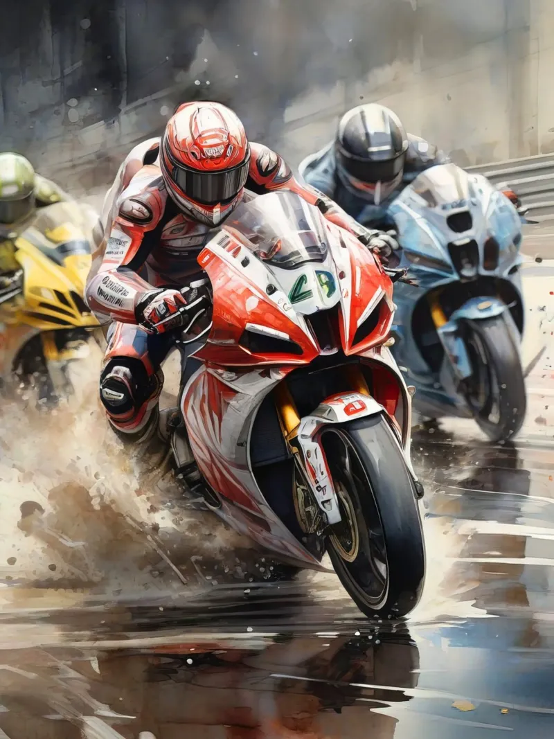 moto gp canvas by 🎁 ARTVI-SHOP