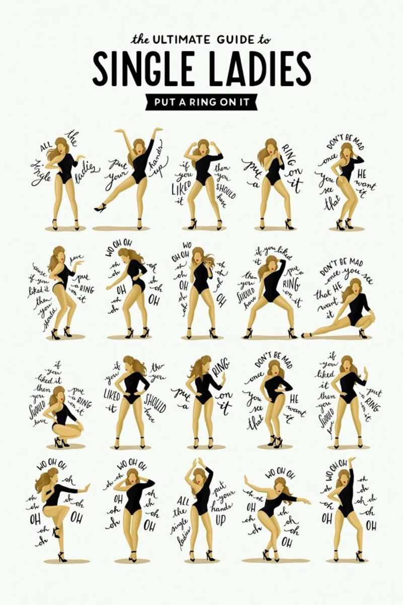 Single Ladies - Draw Me A Song Project poster by Nour Tohme